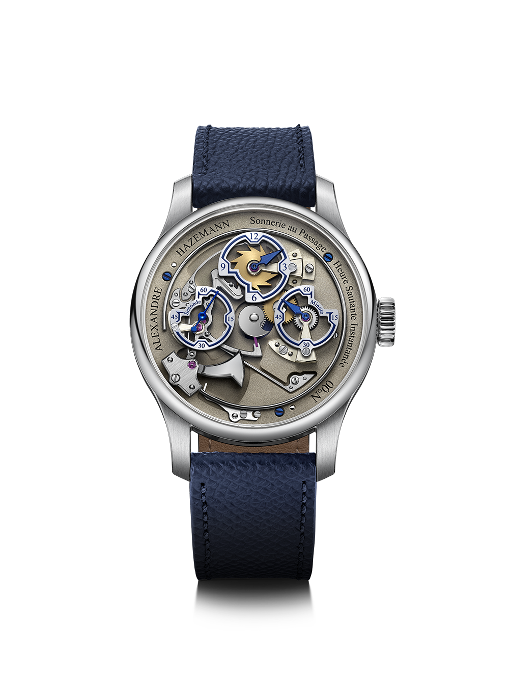 Montre bleue